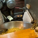 亜茶羅 - 火力はかなり強い　※肉、焼いた後ですけど