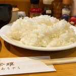 亜茶羅 - 並ライス　※結構、盛りが良い