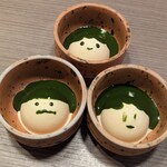 かに道楽 京都伏見店 - 顔は自分で描きました