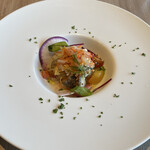 レストランREGINA - 白身魚のサラダ