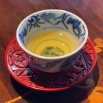 茶館きっかわ 嘉門亭 - 二煎目・すっきりとした香りがたって