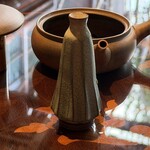 茶館きっかわ 嘉門亭 - 特製のポン酢で→