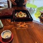 茶館きっかわ 嘉門亭 - 干し菓子・五種→