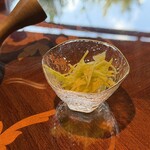 茶館きっかわ 嘉門亭 - 大きな鬼ゆずを選択