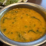 サントシ - 豆とほうれん草(中辛)❗️