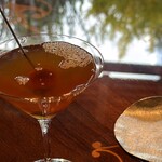 茶館きっかわ 嘉門亭 - トマト&ほうじ茶、シロップ