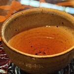 茶館きっかわ 嘉門亭 - ほうじ茶