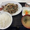 レバニラや金太郎 - 料理写真:レバハラミニラ定食