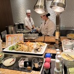 大観荘 - 天ぷらのライブキッチン