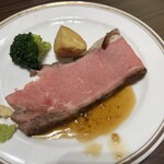 大観荘 - ローストビーフ