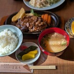 とおち - 料理写真:とおちハンバーグ定食　1,800円