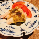 中国菜ジャッカル - 蒸し鶏の葱ソース