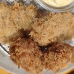 とんかつ大宝 - かき2色定食2080円