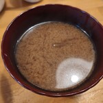 とんかつ大宝 - 味噌汁