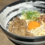 ウララ - 国産牛肉釜玉うどん