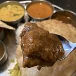 南インド料理店 ボーディセナ - 辛口の辛さは激しくないです