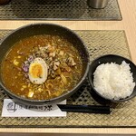 薩摩和穣麺 燎 - 咖哩ラーメン　小ごはん付