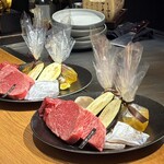 大阪鉄板焼き 神戸牛ステーキ Zin - 