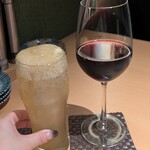 北新地 焼肉 はま正 - ドリンクは何を頼んでも正解