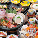 日本海庄や - 2025年11月宴会_極上-海鮮鍋
