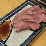 スミビトケムリ - 低温調理ハツ刺しぽん酢