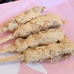 浅草きびだんご　あづま - きな粉がたっぷり
                                
