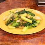 海南チキンライス 夢飯 - 塌菜炒め（サンバルソース）