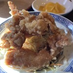 裕華 - セットの唐揚げ
