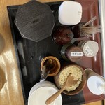 釜揚うどん一忠 - 本日は鰹節の甘辛煮でした