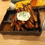 刻刻刻刻坐 - 芋けんぴマスカルポーネ