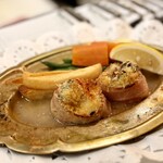 ヨシカミ 浅草店 - カキベーコン焼き