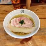 麺や 川 - 料理写真:鶏そば(塩)
