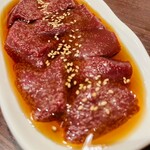 炭火焼肉ホルモン うらら - トロけるトロレバー(⁎⁍̴̆Ɛ⁍̴̆⁎)