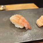 すし あらい - 南蛮エビ