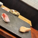 すし あらい - 右は美しいガリ