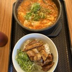 カルビ丼とスン豆腐専門店 韓丼 - 