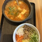 カルビ丼とスン豆腐専門店 韓丼 - 