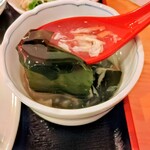 鑫福源 - 定食のスープ