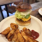 ペペキッチン  - アボカドバーガーランチセット 1,600円