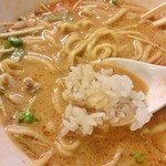 四川担担麺 阿吽 - サービスライスで更に美味しく！