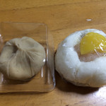 栄昇軒 - 赤飯饅頭と栗きんとん