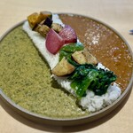 BIRTH DINING by plein - あいがけカレー