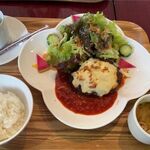 クーポール - 料理写真:チーズハンバーグランチ