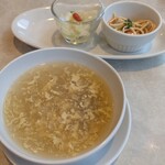 浜木綿 - スープと前菜