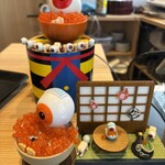 すし酒場くらや 調布本店 - レジ前おやじ殿　写真撮影許可済