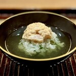 鎌倉 北じま - カンパチの胡麻茶漬け