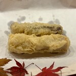 鎌倉 北じま - 海老芋と牛蒡の天麩羅