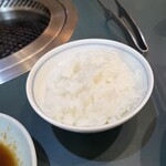 焼肉井とう - ライスも頼んじゃいました