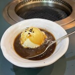 焼肉井とう - デザートはアイスクリーム