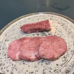 焼肉井とう - 塩プレート　特上ハラミと特上タン